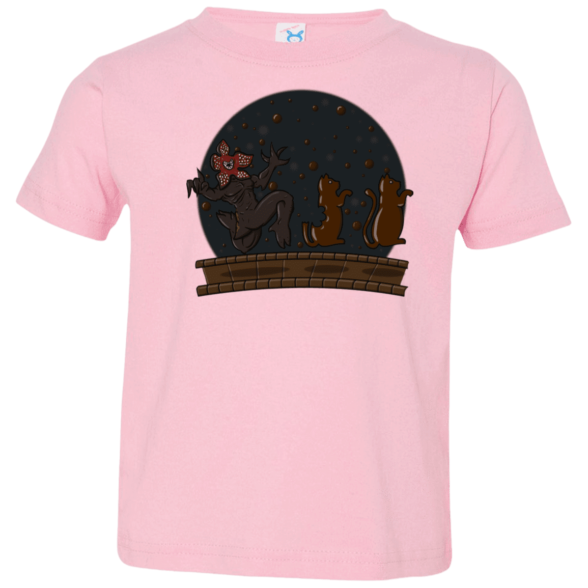 T-Shirts Pink / 2T Demogorgon Chocolata Toddler Premium T-Shirt