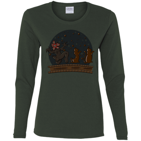 T-Shirts Forest / S Demogorgon Chocolata Women's Long Sleeve T-Shirt