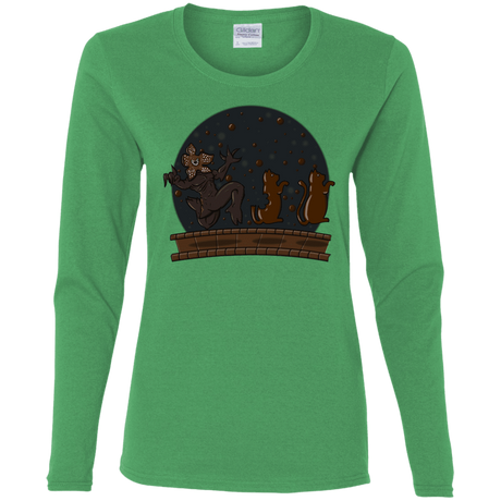 T-Shirts Irish Green / S Demogorgon Chocolata Women's Long Sleeve T-Shirt