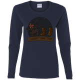 T-Shirts Navy / S Demogorgon Chocolata Women's Long Sleeve T-Shirt