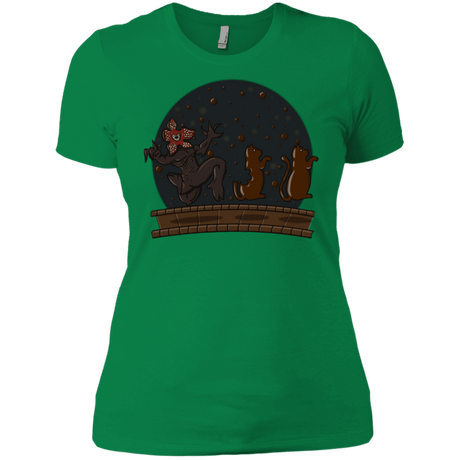 T-Shirts Kelly Green / X-Small Demogorgon Chocolata Women's Premium T-Shirt