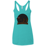 T-Shirts Tahiti Blue / X-Small Demogorgon Chocolata Women's Triblend Racerback Tank