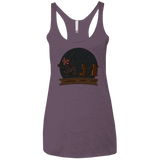 T-Shirts Vintage Purple / X-Small Demogorgon Chocolata Women's Triblend Racerback Tank