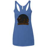 T-Shirts Vintage Royal / X-Small Demogorgon Chocolata Women's Triblend Racerback Tank