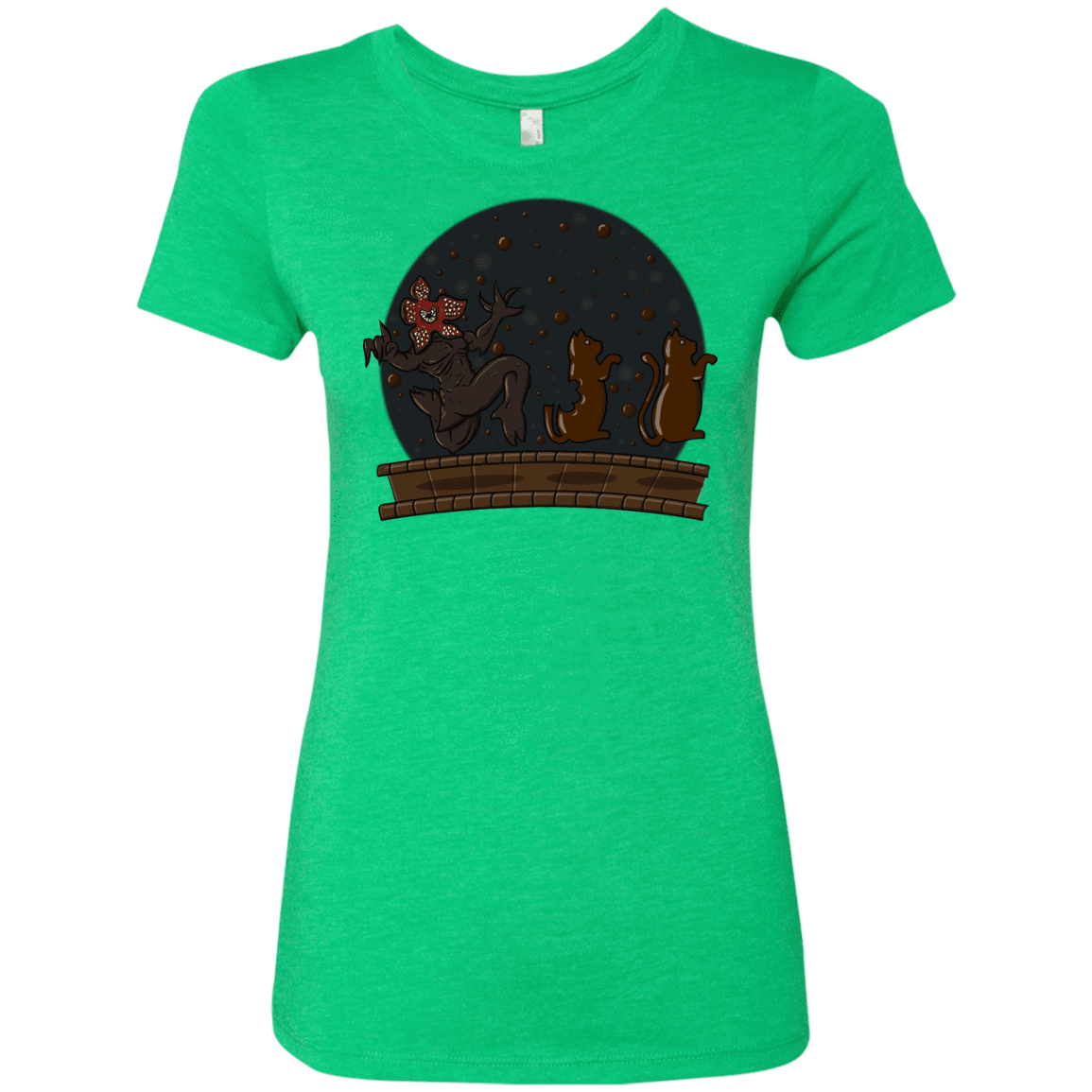 T-Shirts Envy / S Demogorgon Chocolata Women's Triblend T-Shirt
