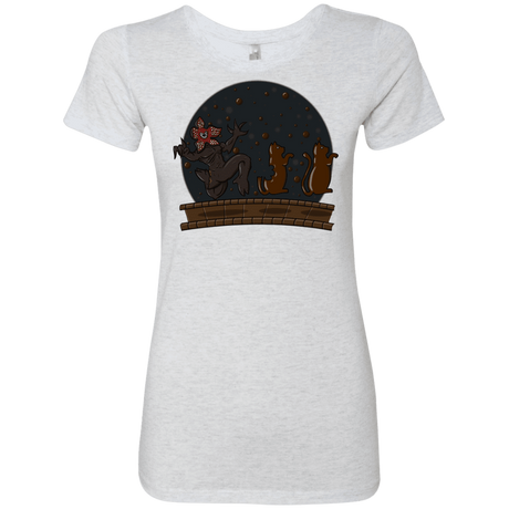 T-Shirts Heather White / S Demogorgon Chocolata Women's Triblend T-Shirt