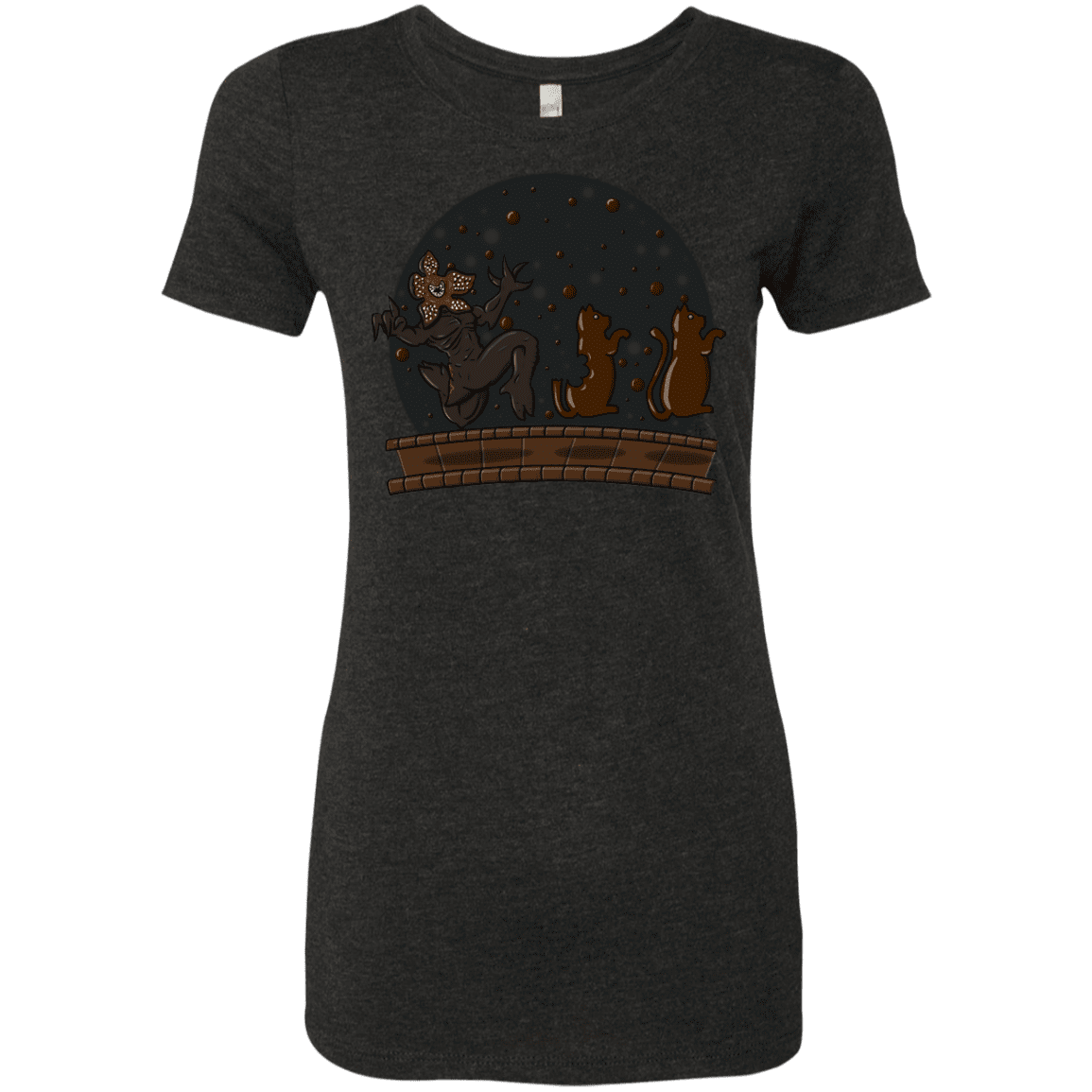 T-Shirts Vintage Black / S Demogorgon Chocolata Women's Triblend T-Shirt