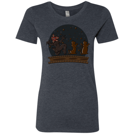 T-Shirts Vintage Navy / S Demogorgon Chocolata Women's Triblend T-Shirt
