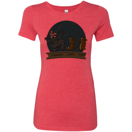 T-Shirts Vintage Red / S Demogorgon Chocolata Women's Triblend T-Shirt