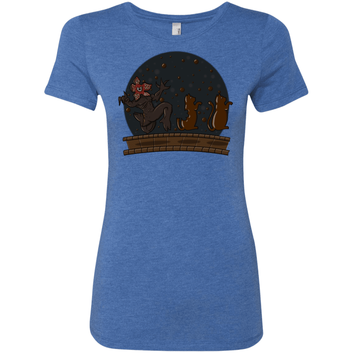 T-Shirts Vintage Royal / S Demogorgon Chocolata Women's Triblend T-Shirt