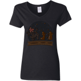 T-Shirts Black / S Demogorgon Chocolata Women's V-Neck T-Shirt