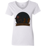 T-Shirts White / S Demogorgon Chocolata Women's V-Neck T-Shirt