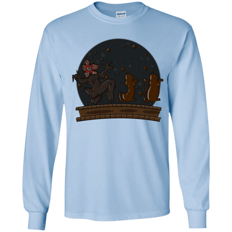 T-Shirts Light Blue / YS Demogorgon Chocolata Youth Long Sleeve T-Shirt