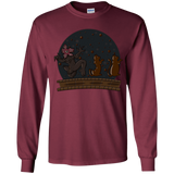 T-Shirts Maroon / YS Demogorgon Chocolata Youth Long Sleeve T-Shirt