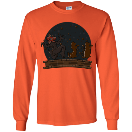 T-Shirts Orange / YS Demogorgon Chocolata Youth Long Sleeve T-Shirt