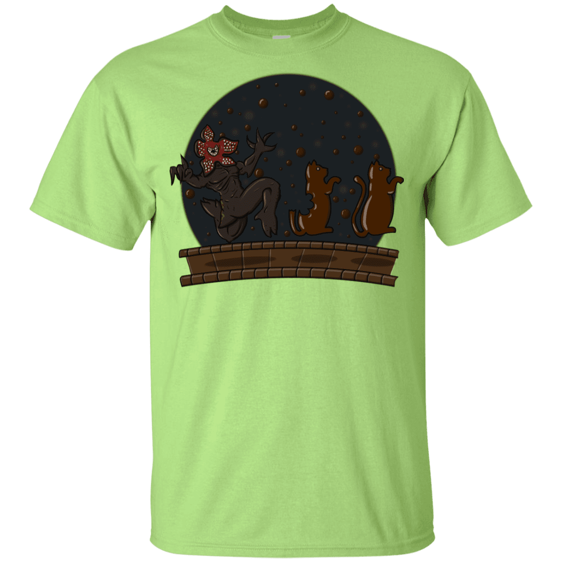 T-Shirts Mint Green / YXS Demogorgon Chocolata Youth T-Shirt