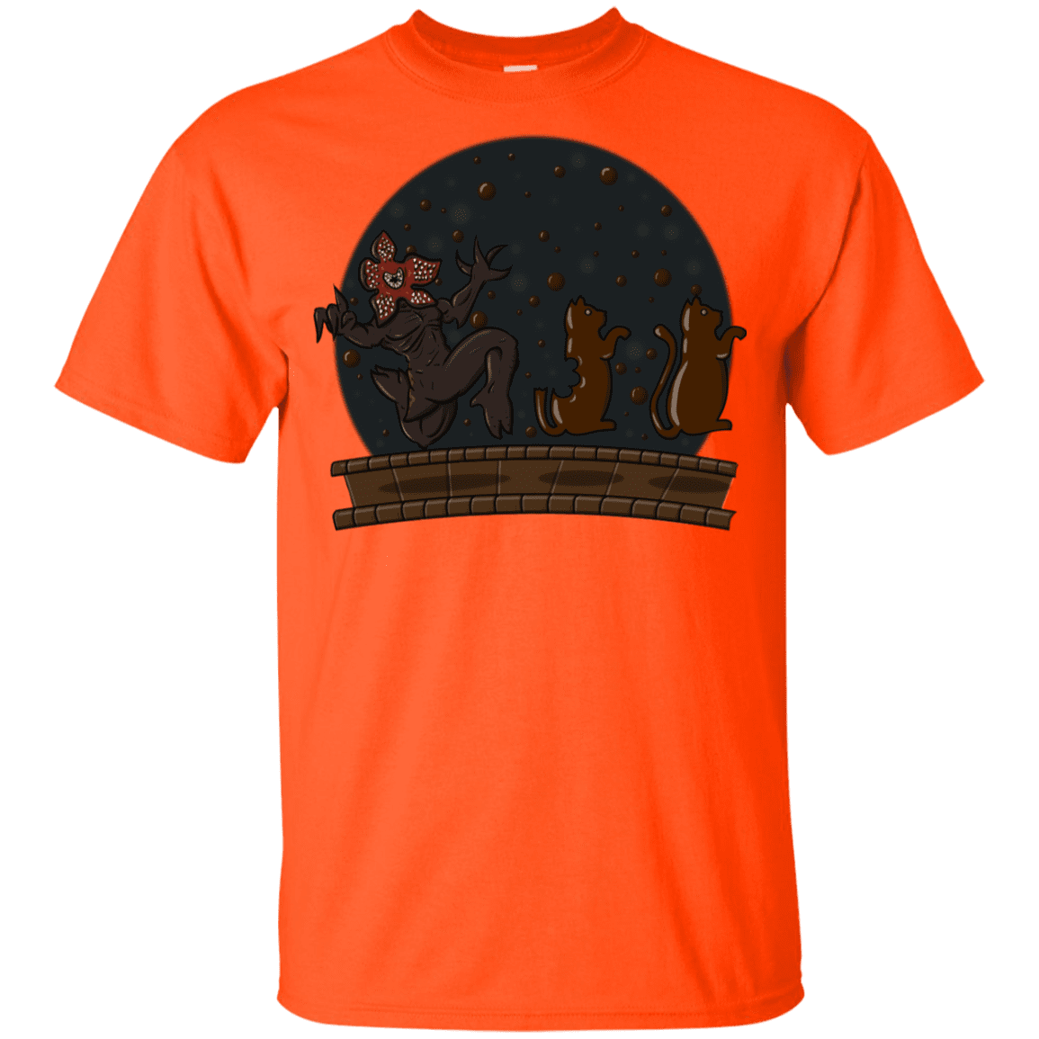 T-Shirts Orange / YXS Demogorgon Chocolata Youth T-Shirt