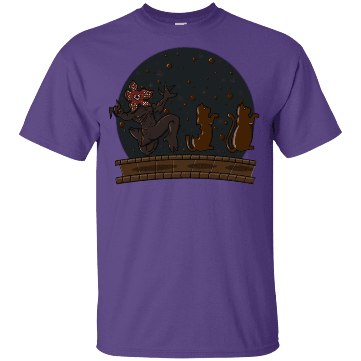 T-Shirts Purple / YXS Demogorgon Chocolata Youth T-Shirt