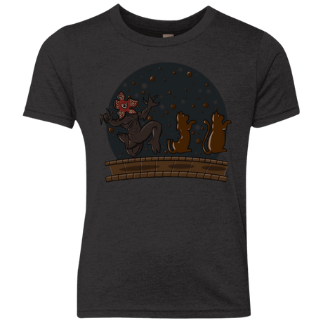 T-Shirts Vintage Black / YXS Demogorgon Chocolata Youth Triblend T-Shirt