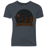 T-Shirts Vintage Navy / YXS Demogorgon Chocolata Youth Triblend T-Shirt
