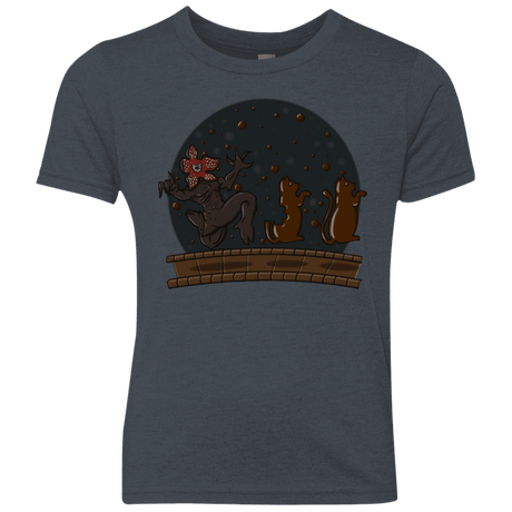 T-Shirts Vintage Navy / YXS Demogorgon Chocolata Youth Triblend T-Shirt