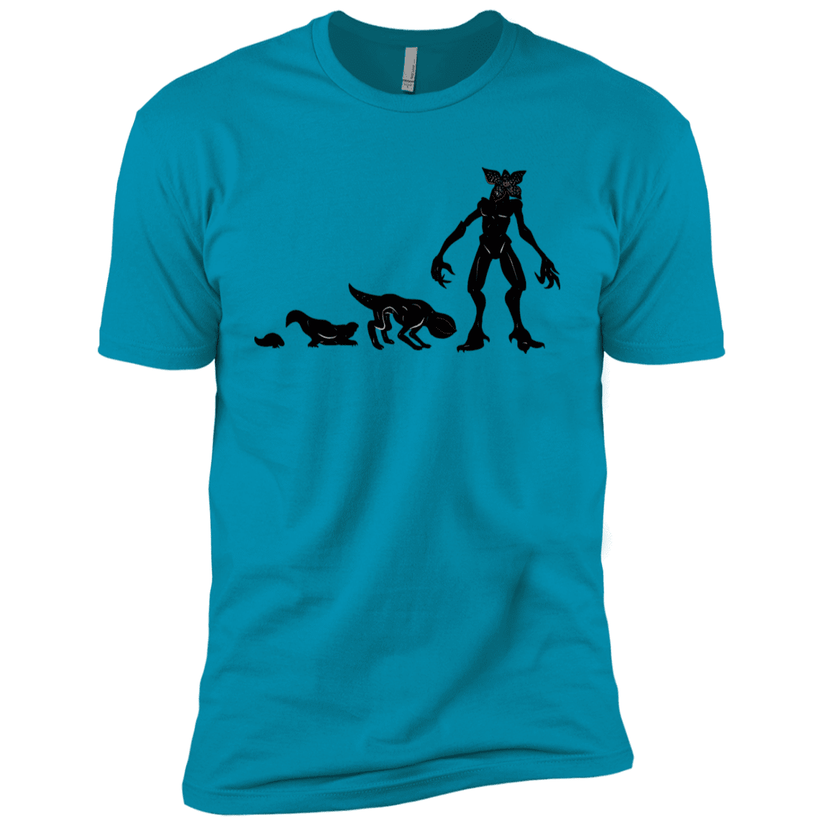 T-Shirts Turquoise / YXS Demogorgon Evolution Boys Premium T-Shirt