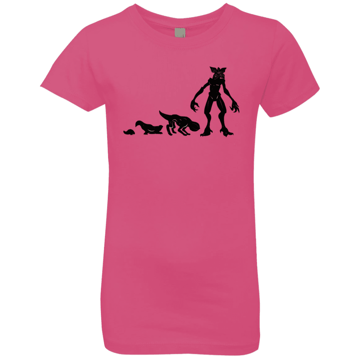 T-Shirts Hot Pink / YXS Demogorgon Evolution Girls Premium T-Shirt