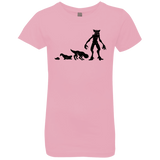 T-Shirts Light Pink / YXS Demogorgon Evolution Girls Premium T-Shirt