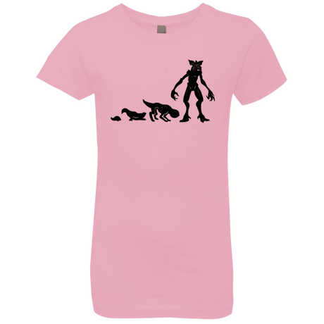 T-Shirts Light Pink / YXS Demogorgon Evolution Girls Premium T-Shirt