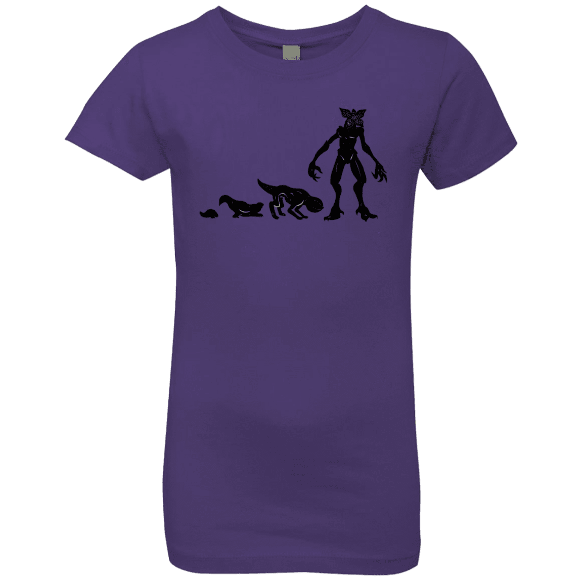 T-Shirts Purple Rush / YXS Demogorgon Evolution Girls Premium T-Shirt
