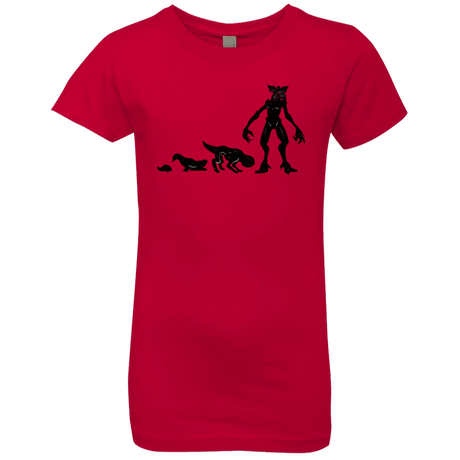 T-Shirts Red / YXS Demogorgon Evolution Girls Premium T-Shirt