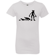 T-Shirts White / YXS Demogorgon Evolution Girls Premium T-Shirt