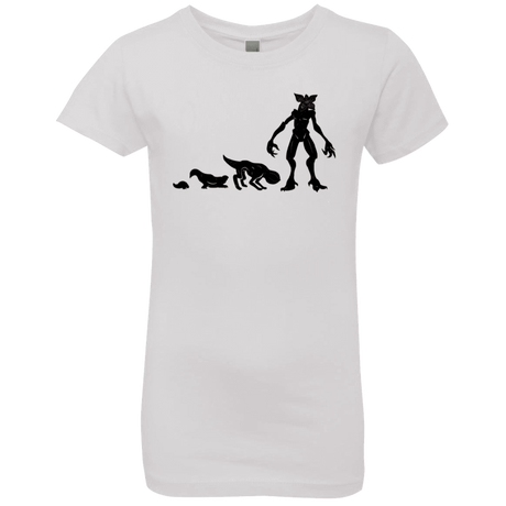 T-Shirts White / YXS Demogorgon Evolution Girls Premium T-Shirt