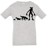 T-Shirts Heather Grey / 6 Months Demogorgon Evolution Infant Premium T-Shirt