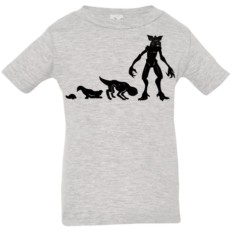 T-Shirts Heather Grey / 6 Months Demogorgon Evolution Infant Premium T-Shirt