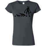 T-Shirts Charcoal / S Demogorgon Evolution Junior Slimmer-Fit T-Shirt