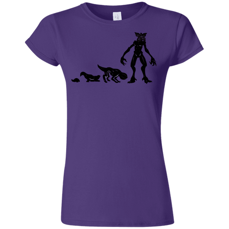 T-Shirts Purple / S Demogorgon Evolution Junior Slimmer-Fit T-Shirt