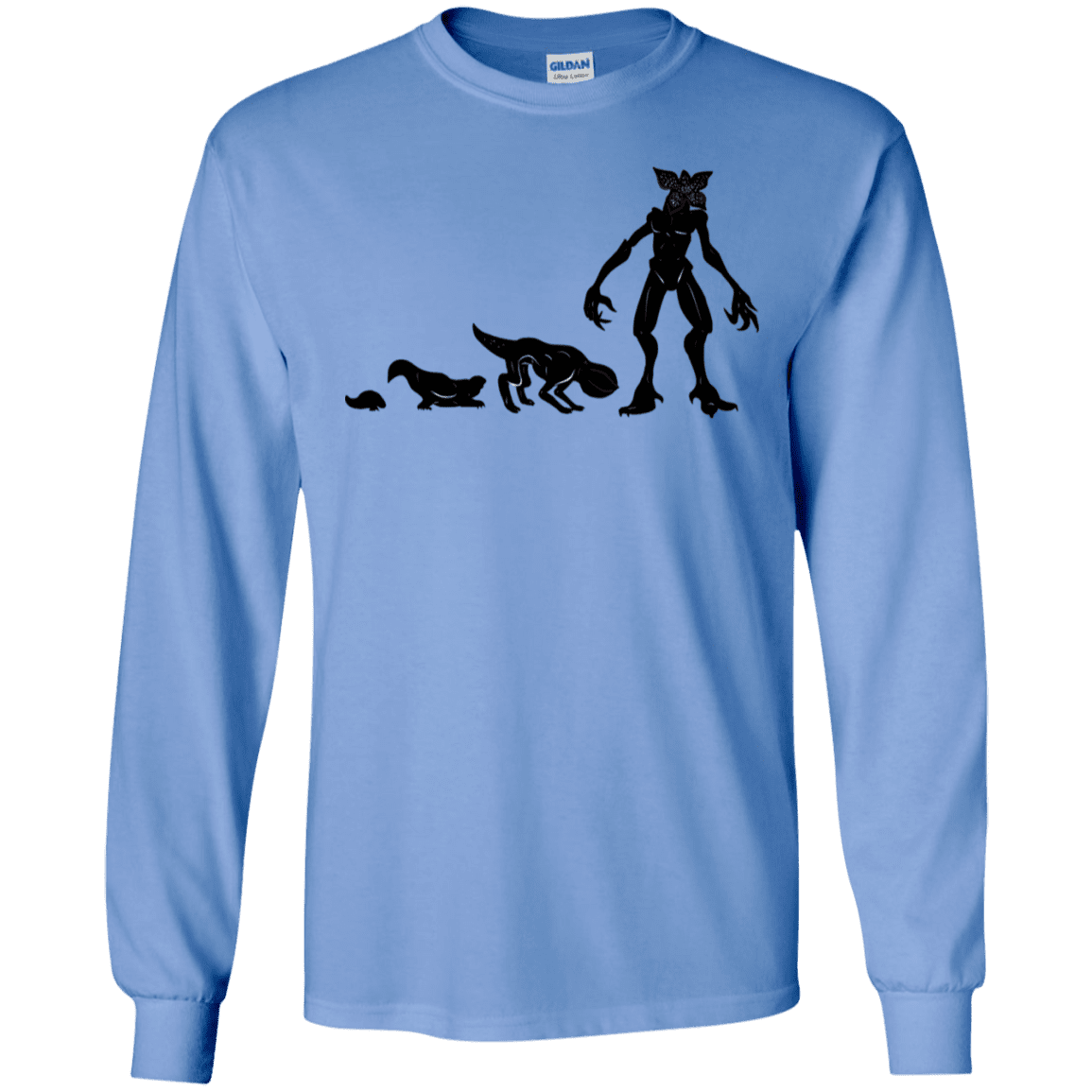 T-Shirts Carolina Blue / S Demogorgon Evolution Men's Long Sleeve T-Shirt