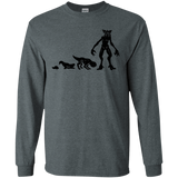 T-Shirts Dark Heather / S Demogorgon Evolution Men's Long Sleeve T-Shirt