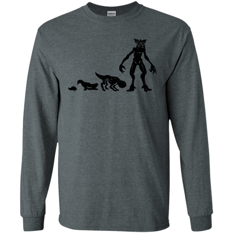 T-Shirts Dark Heather / S Demogorgon Evolution Men's Long Sleeve T-Shirt