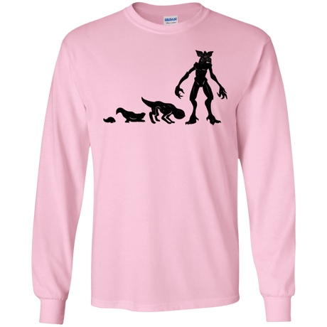 T-Shirts Light Pink / S Demogorgon Evolution Men's Long Sleeve T-Shirt