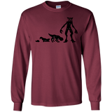 T-Shirts Maroon / S Demogorgon Evolution Men's Long Sleeve T-Shirt