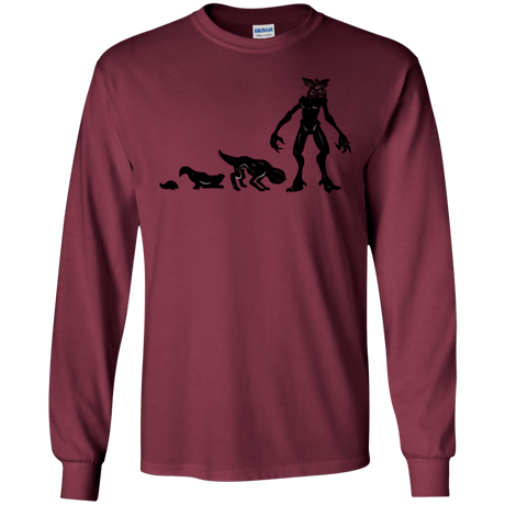 T-Shirts Maroon / S Demogorgon Evolution Men's Long Sleeve T-Shirt