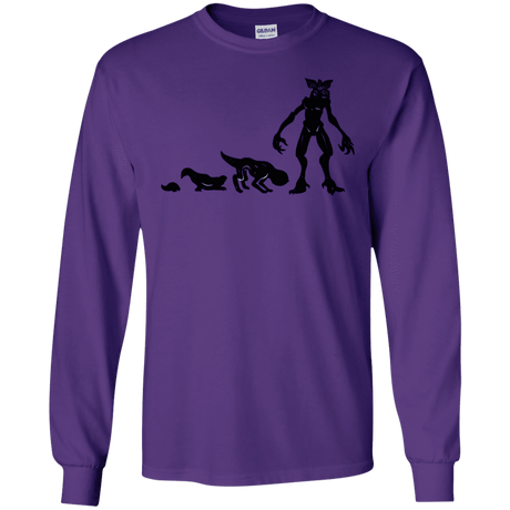 T-Shirts Purple / S Demogorgon Evolution Men's Long Sleeve T-Shirt