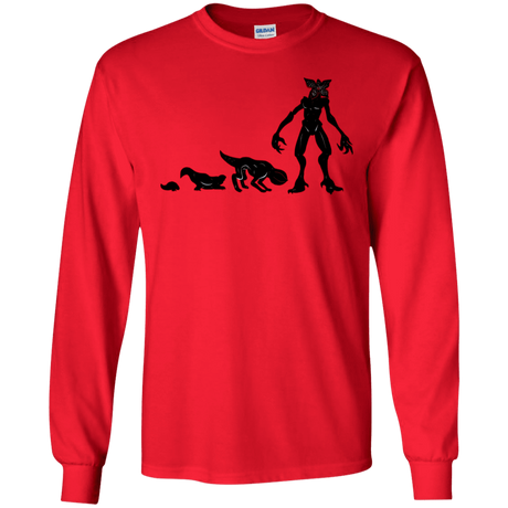 T-Shirts Red / S Demogorgon Evolution Men's Long Sleeve T-Shirt