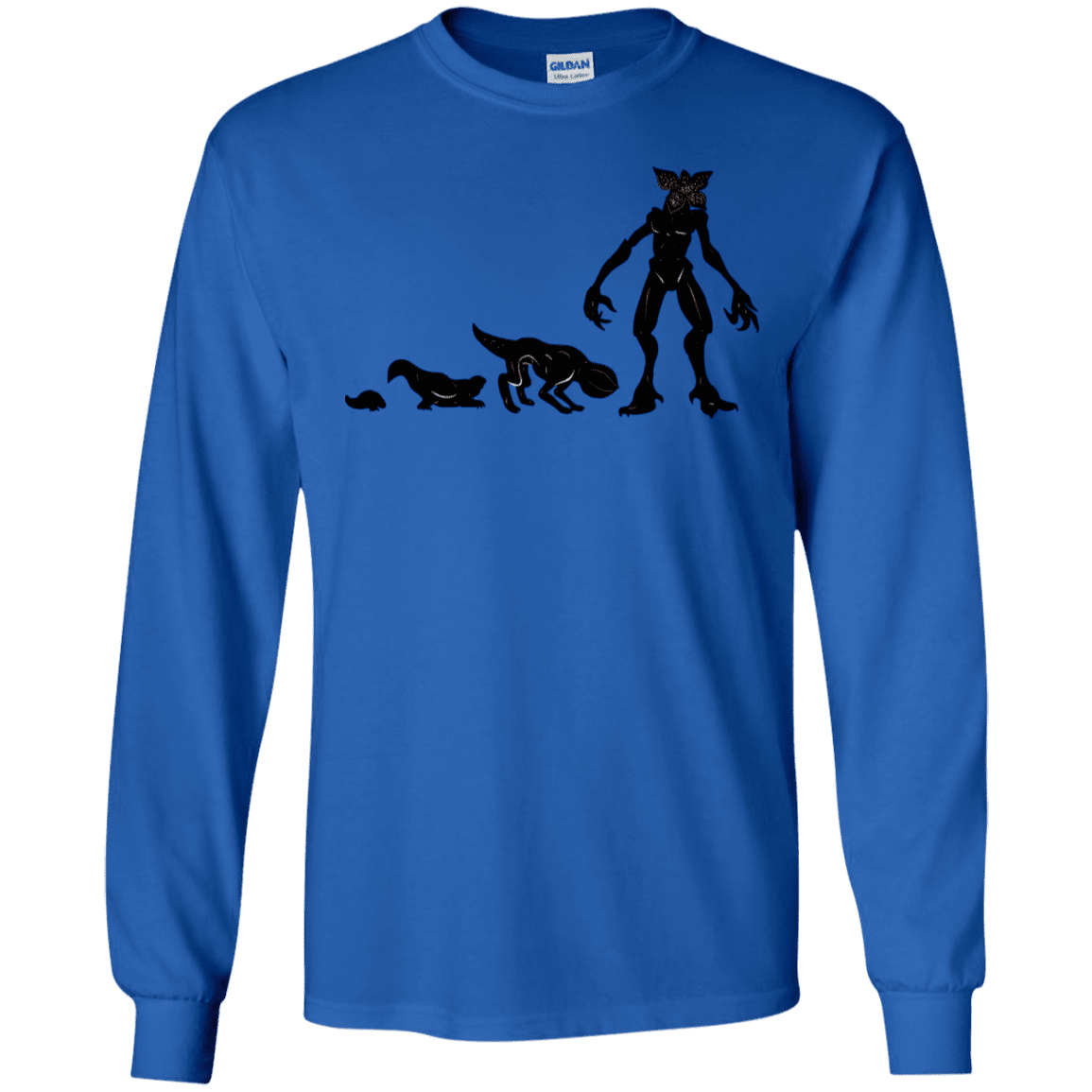 T-Shirts Royal / S Demogorgon Evolution Men's Long Sleeve T-Shirt