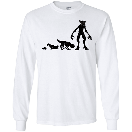 T-Shirts White / S Demogorgon Evolution Men's Long Sleeve T-Shirt