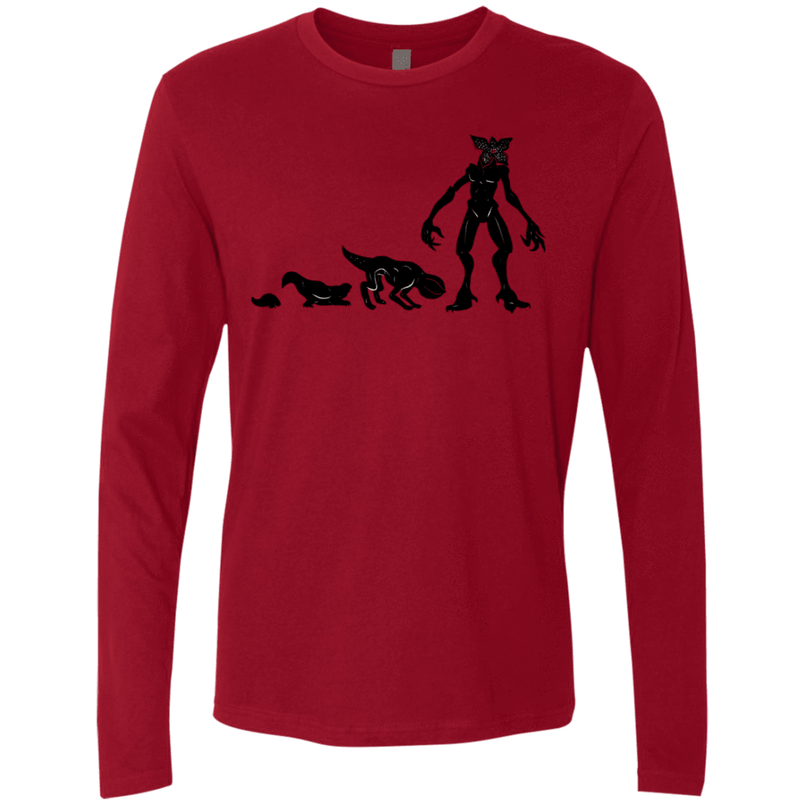 T-Shirts Cardinal / S Demogorgon Evolution Men's Premium Long Sleeve