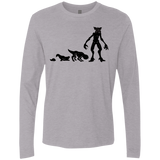 T-Shirts Heather Grey / S Demogorgon Evolution Men's Premium Long Sleeve