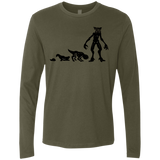 T-Shirts Military Green / S Demogorgon Evolution Men's Premium Long Sleeve